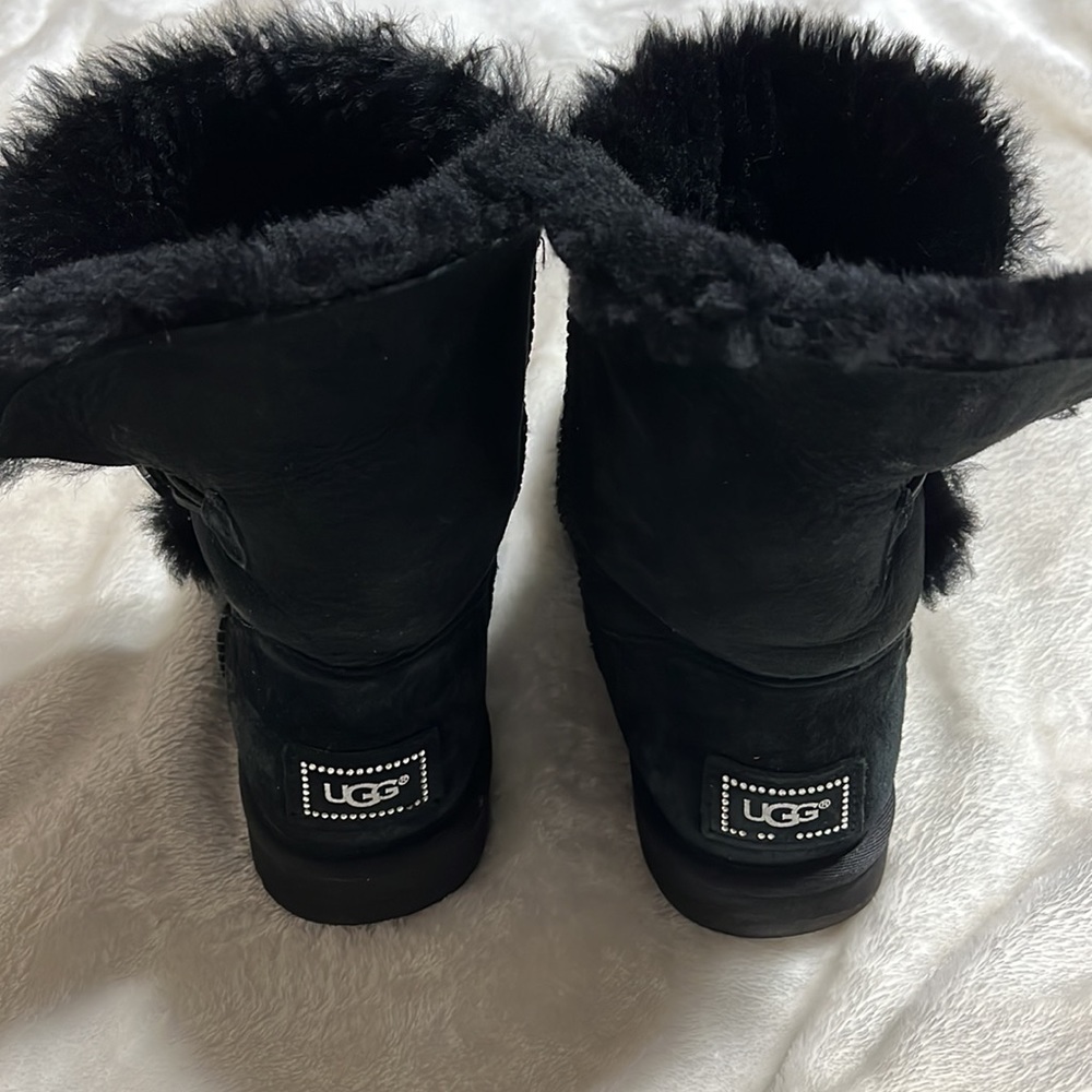 Ugg Bailey Button Bling Boot Size 8 - image 8